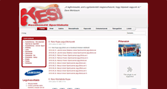 Desktop Screenshot of kesi.hu
